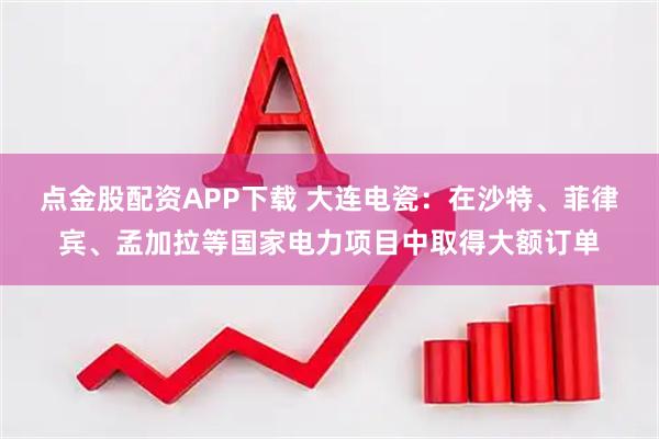 点金股配资APP下载 大连电瓷：在沙特、菲律宾、孟加拉等国家电力项目中取得大额订单